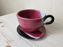 Carica l'immagine nel visualizzatore di Gallery, tazza bassa"linea colori" - Mad Mugs Italy