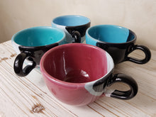 Carica l'immagine nel visualizzatore di Gallery, tazza bassa"linea colori" - Mad Mugs Italy