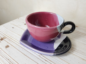 tazza bassa"linea colori" - Mad Mugs Italy