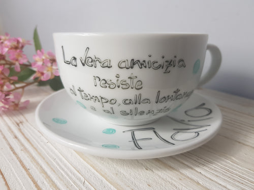 tazza bassa message - Mad Mugs Italy