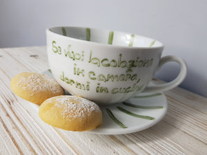 tazza bassa message - Mad Mugs Italy